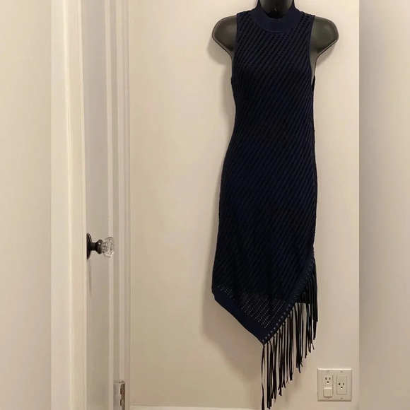 Jonathan Simkhai  Chelle Fringe Mini Dress - Picture 7 of 9